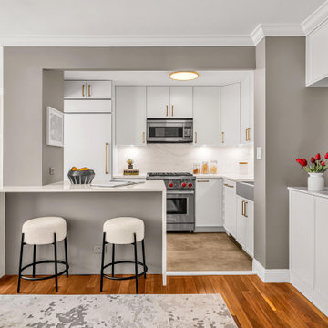 Upper East Side Kitchen & Bath Renovation – Modern Classic