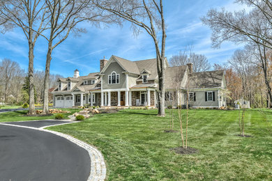Traditional exterior home idea in New York