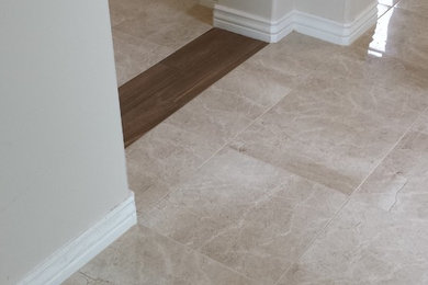 Tile Flooring With Inlays