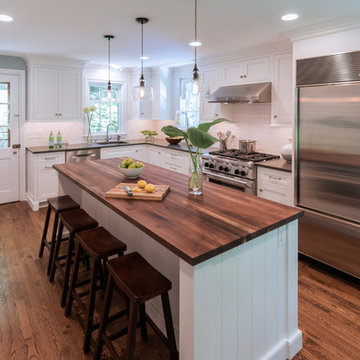 Media, PA - Classic & Casual White Kitchen
