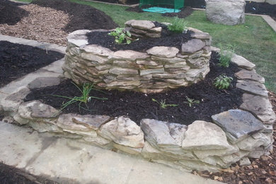Design ideas for a rustic landscaping in DC Metro.