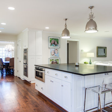 Bright and Modern Dallas Kitchen Featuring WOLF Classic Cabinets