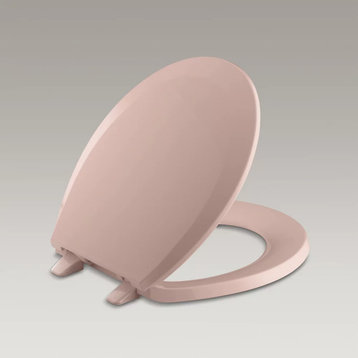 Kohler Lustra Round Closed Toilet Seat With Quick Release Technology