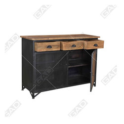 THE BANAL INDUSTRIAL SIDEBOARD -INDUSTRIAL FURNITURE - Home Office Furniture
