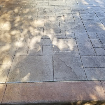 Stamped patio 0016