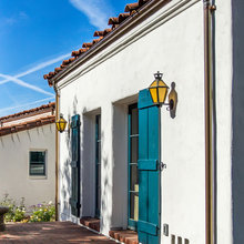 Teal Shutters