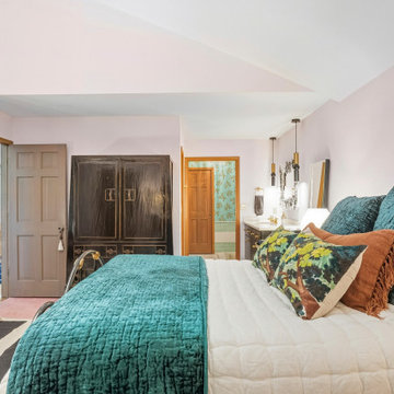 Rosy Relaxing Guest Room