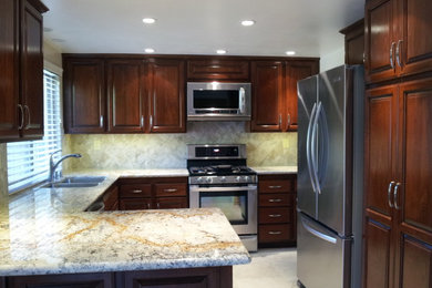 Kitchen - traditional kitchen idea in Los Angeles