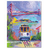 'San Francisco 2' Canvas Art by Richard Wallich