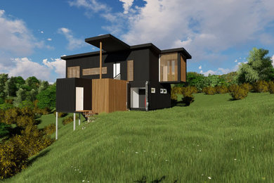Gloucester NSW Shipping Container Home - Renders