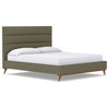 Apt2B Cooper Upholstered Bed, Moss, Full