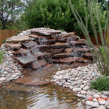 Landscape and Hardscape makeover of back yard area