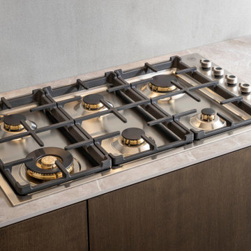 The Re-Engineered Professional Series Gas Cooktop from Bertazzoni