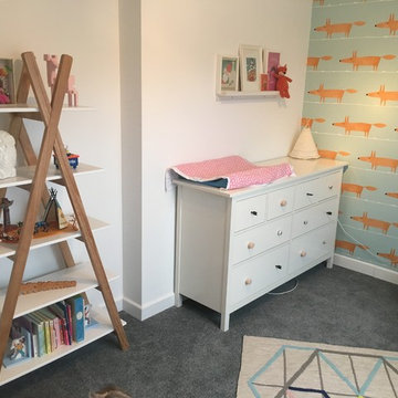 White Teepee Bookcase