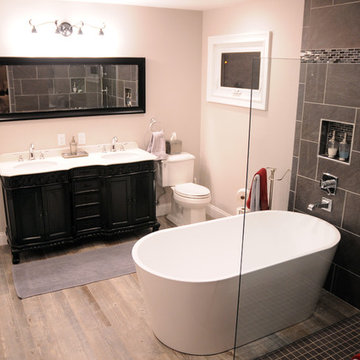 Converting a bedroom to a new Master Bathroom