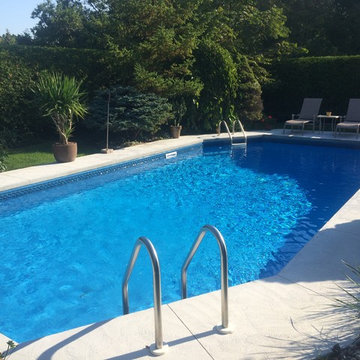 Toile aquafab - Syracuse Blue Terrazzo - piscine et spas poseidon
