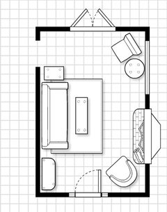 Impossible Living Room Layout!