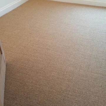 Sisal Carpet Installed to Room in Private Residence