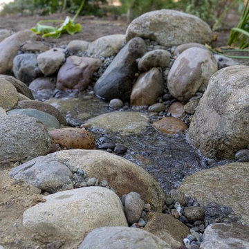 Backyard Granite Stream