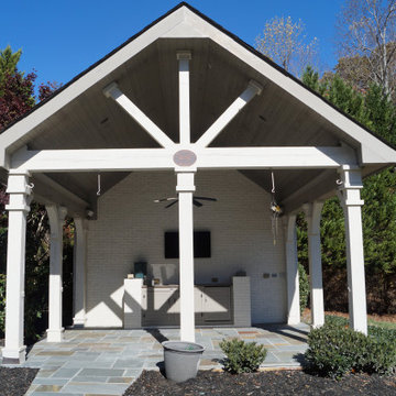 Outdoor Makeover and Swimming Pool Renovation Project- Milton, GA.