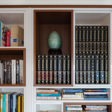 Battery Park Residence - Shelving Detail @ Master Study