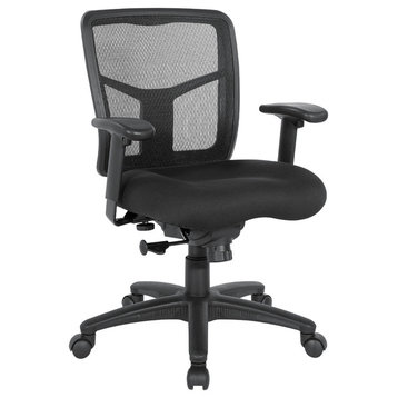 ProGrid Mesh Back Manager's Chair With Adjustable Arms and Ratchet Back