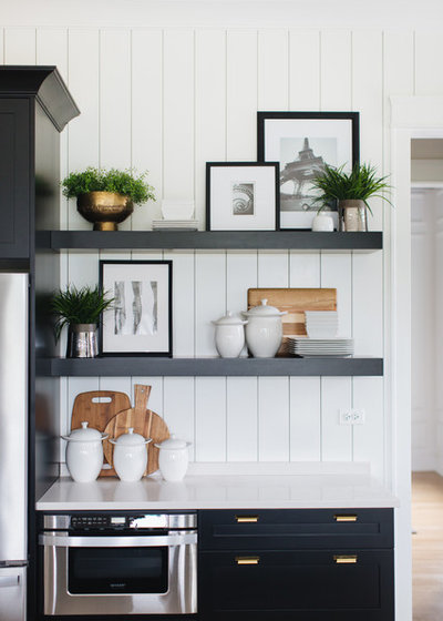 Transitional Kitchen by Timber Trails Development Company