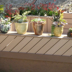 Custom pot shelf - Outdoor Pots And Planters
