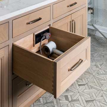 Style Drawer Flush - Bathroom In-Drawer Outlets