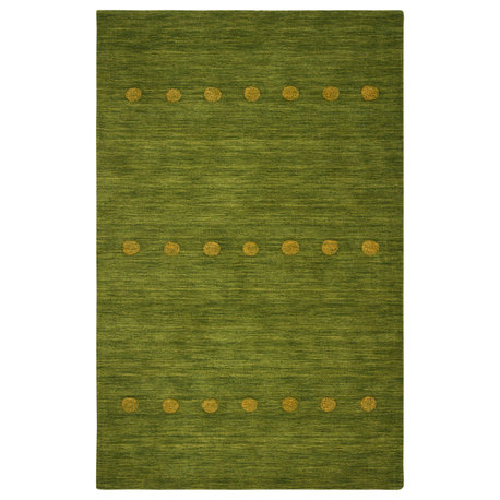 Safavieh Himalaya Collection HIM590 Rug, Green, 5'x8'