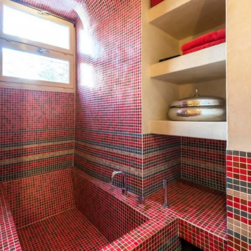 salle de bains mosaïque