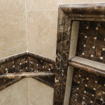 Transitional Bathroom Remodel - Before & After