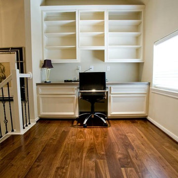 5" select grade walnut floor and staircase