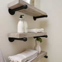 POWDER ROOM SHELVES