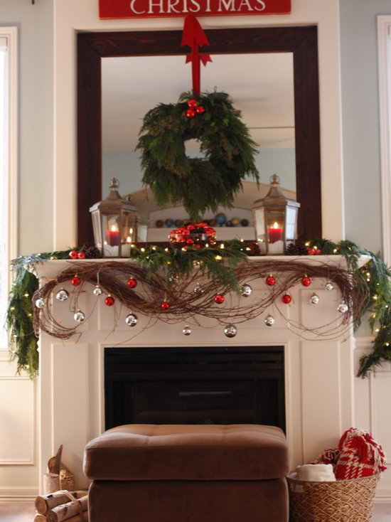 Fireplace Mantel Decorating Ideas Houzz 