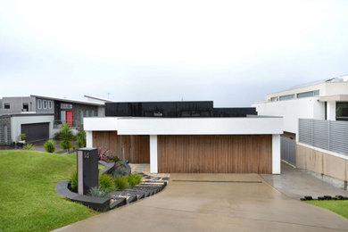 This is an example of a modern exterior in Other.