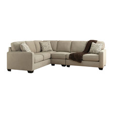 10 Feet Doors Sectional Sofas Houzz Flash Furniture Signature Design By Ashley Alenya 3 Piece Laf Sofa Sectional Quartz