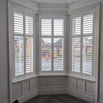 Made to Measure Blinds and Shutters in Cambernaud Glasgow — Before & After