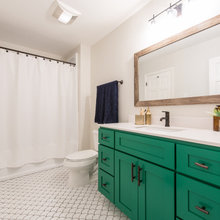 Boys Bathroom Green