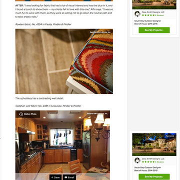 Houzz.com Kitchen of the Week - Sabrina Alfin Interiors