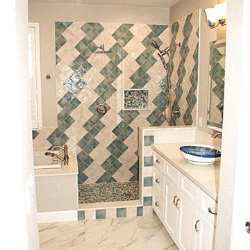 Dialon Master Bath Before and After