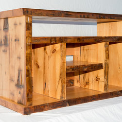 A/V-TV Stand from reclaimed Barn Beams - Console Tables