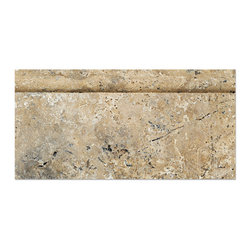 Philadelphia Scabos Travertine Base Moulding - Home Accessories & Decor