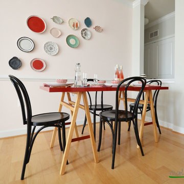 A Classy and Colorful Rental Apartment