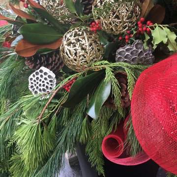 Christmas Customized Home and Urn Decor