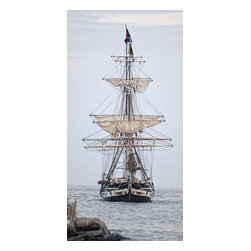 Douglas Page Photographic Arts - Tall Ship Port, Canvas Giclee - Prints And Posters