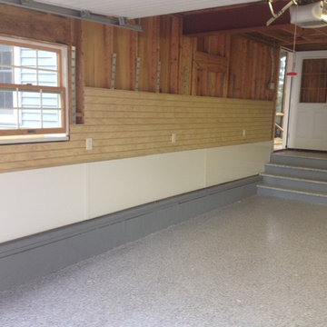 A Garage Interior Build Out / Hiding Mechanical Equipment in Your Garage