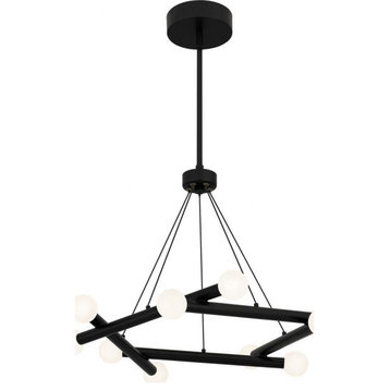 19W LED Chandelier In Contemporary Style-20 Inches Tall and 25 Inches