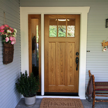 Connell Family White Oak Entry Door