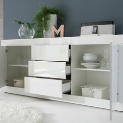 Modern Sideboard Basic by LC Mobili 2-Door/3-Drawer - $679.00 - Buffets And Sideboards